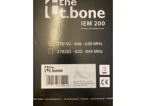 The T.bone IEM 200 - 820 MHz