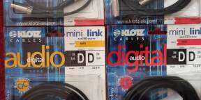 KLOTZ: Câble signal midi - Mini link midi - Câble patch midi KLOTZ