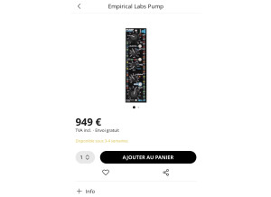 Empirical Labs Pump (55340)