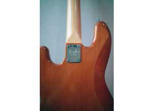 Fender Jazzbass Select USA Rosewood fingerboard, Amber burst.