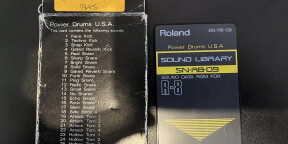 Roland Power Drums Card