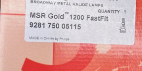 Vends lampe philips MSR Gold 1200 fastfit