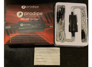 Prodipe USB MIDI Interface 1in/1out