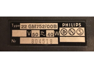 Philips Philicorda 22GM752 (73929)