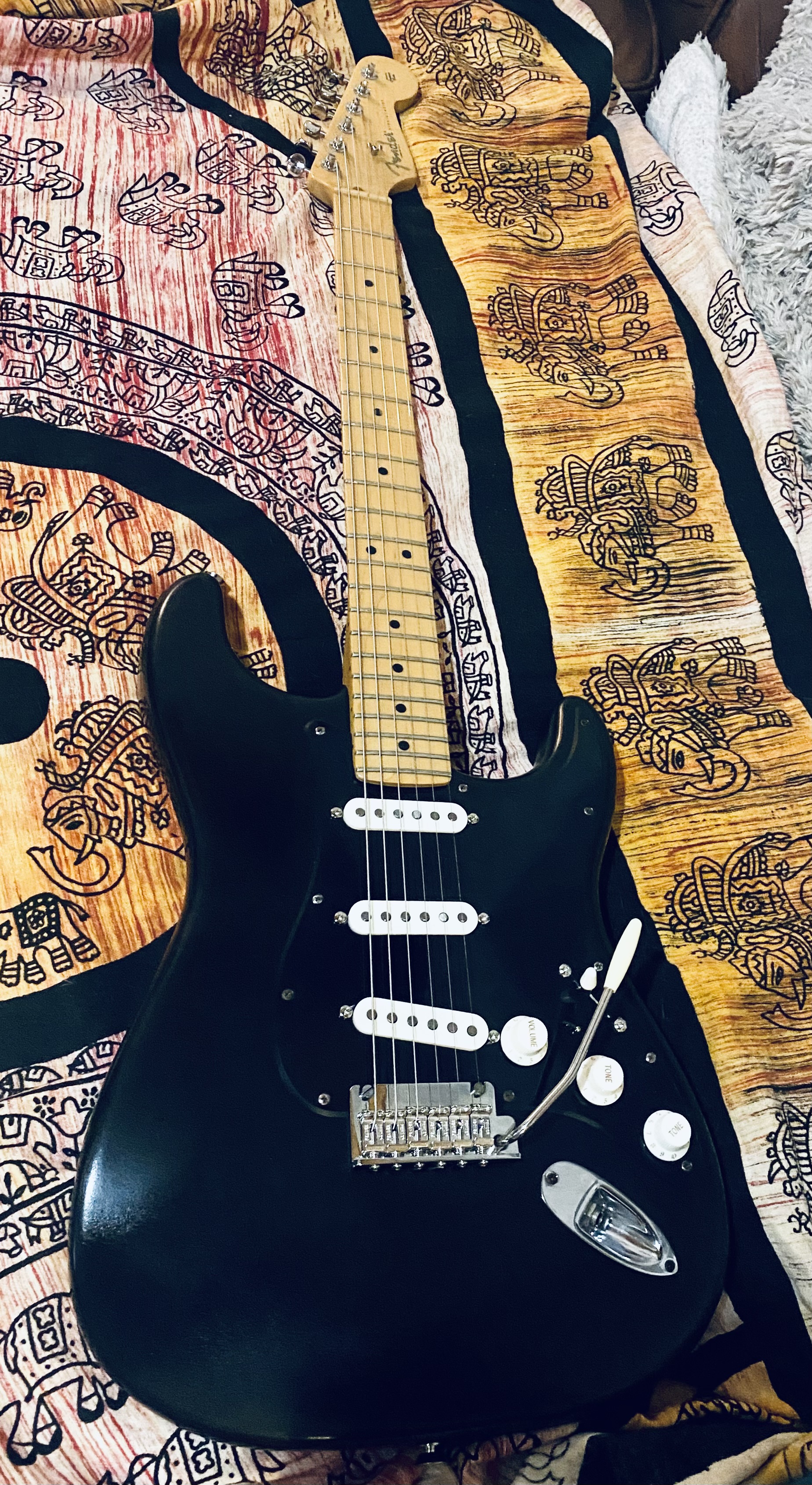 Plug & Play Amplification David's Black Strat