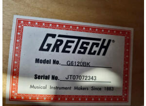 Gretsch G6120 Chet Atkins Hollow Body (90416)