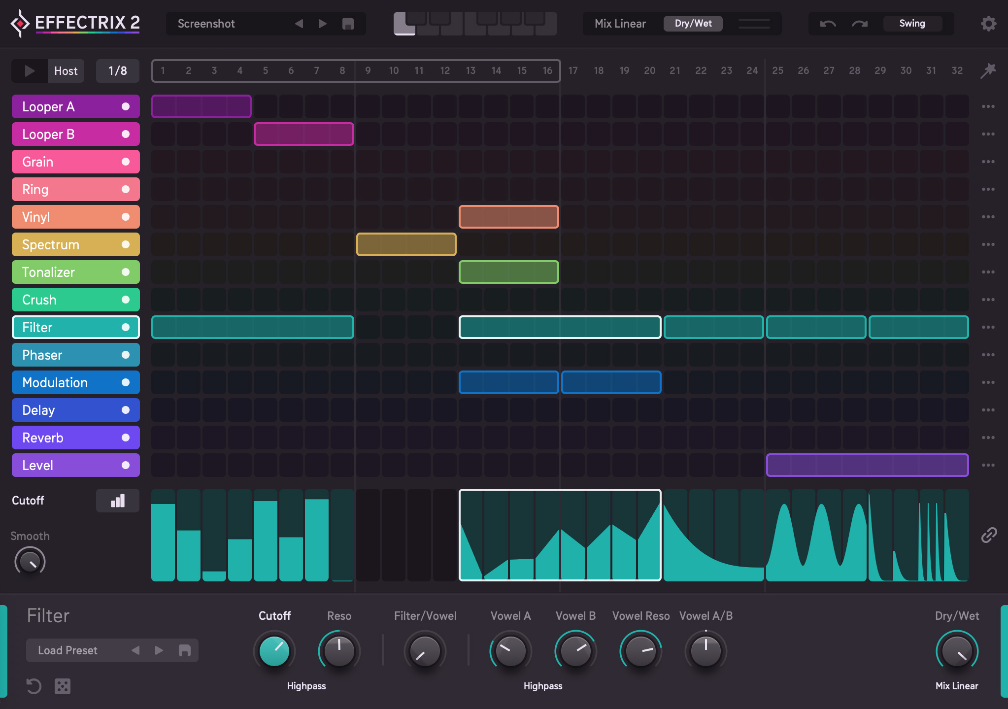 Effectrix 2 GUI