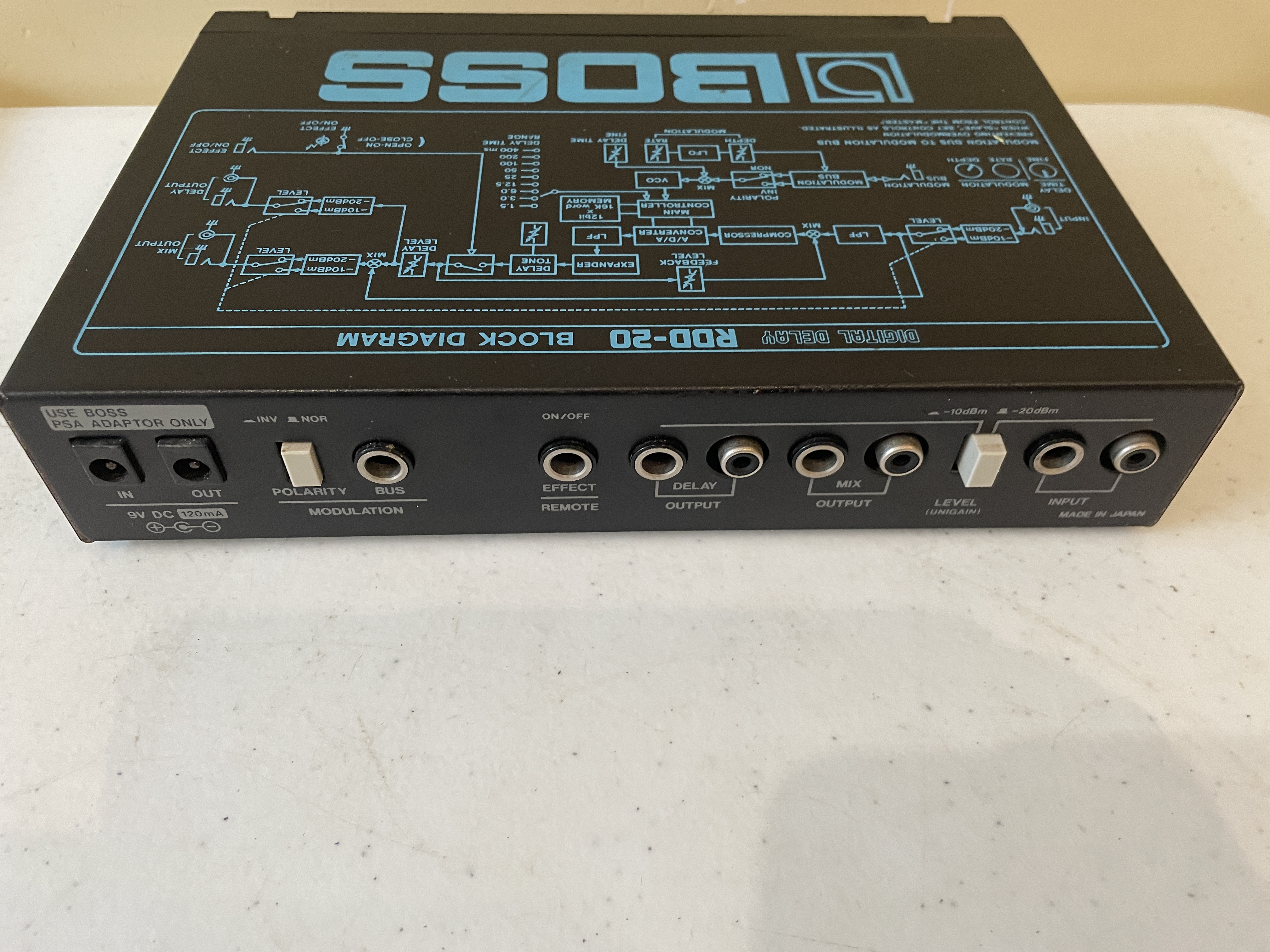 RDD-20 Digital Delay - Boss RDD-20 Digital Delay - Audiofanzine