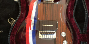 Très rare guitare Ampeg Dan Armstrong Lucite état exceptionnel 2 micros Dan Armstrong + étui rigide d'origine MAGNIFIQUE !