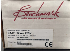Benchmark Media Systems DAC1 (42039)
