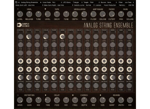 Analog String Ensemble GUI