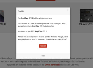 IK Multimedia Ampeg SVX 2 (86603)