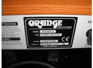 Orange Rocker 30 (98435)