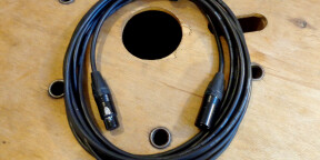 Câble microphone XLR-XLR 6m (Cordial CAM 6 BK)