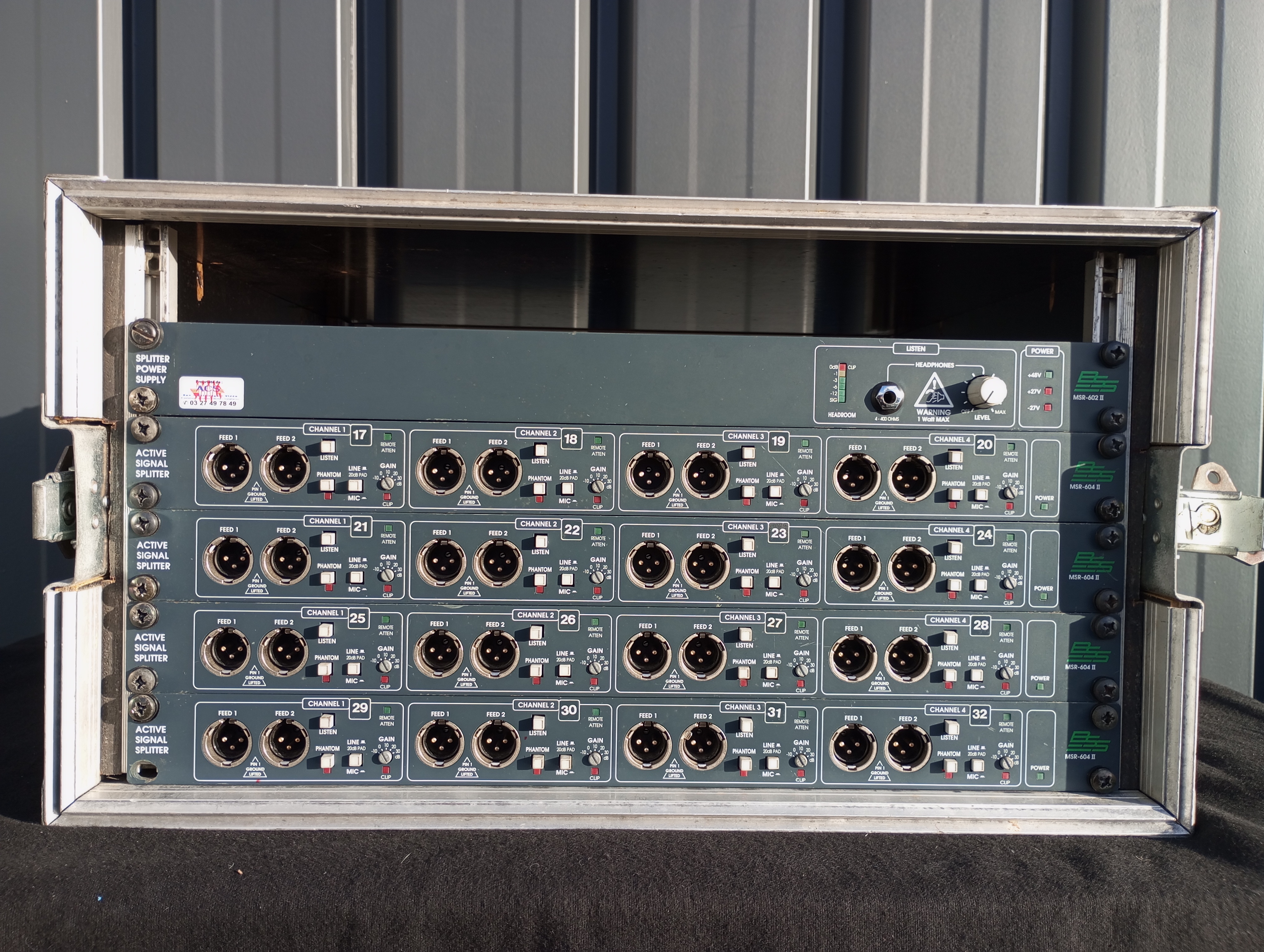 Vends Rack BSS MSR-602/604-II