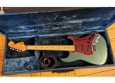 Rare Fenter Stratocaster USA 1979 mapple neck (S944879) green tortoise pickguard