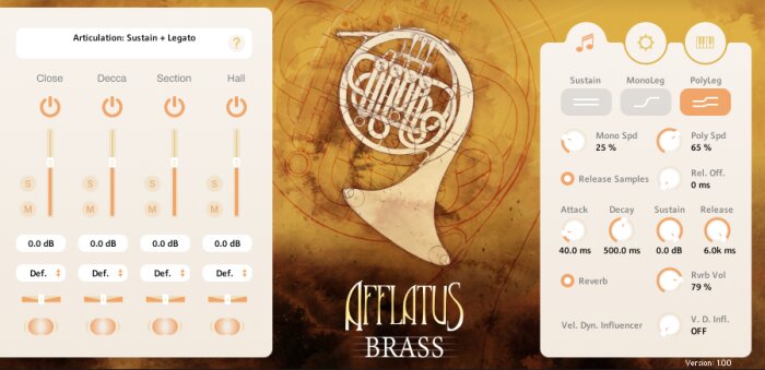 Afflatus Brass UI Afflatus Brass UI