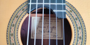 Vds Guitare de concert Vicente Carrillo "Primera Especial" Spruce 2021
