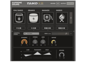 Sound Magic Supreme Drums Taiko