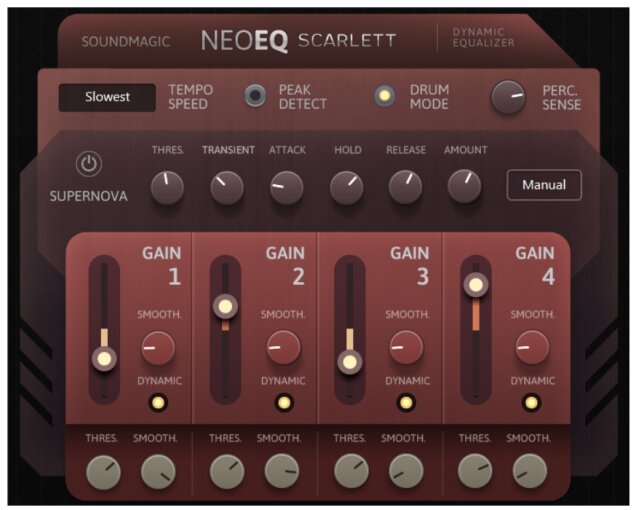 Neo EQ Scarlett GUI Neo EQ Scarlett GUI