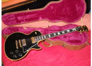 Gibson 1957 Les Paul Custom 2 Pickup VOS - VOS Ebony (89096)