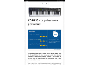 Korg X5