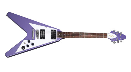 Kirk Hammett 1979 Flying V purple