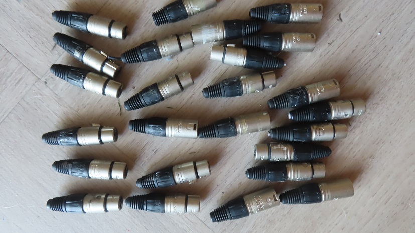 neutrik fiche M MC3 MX et F MC3 FX