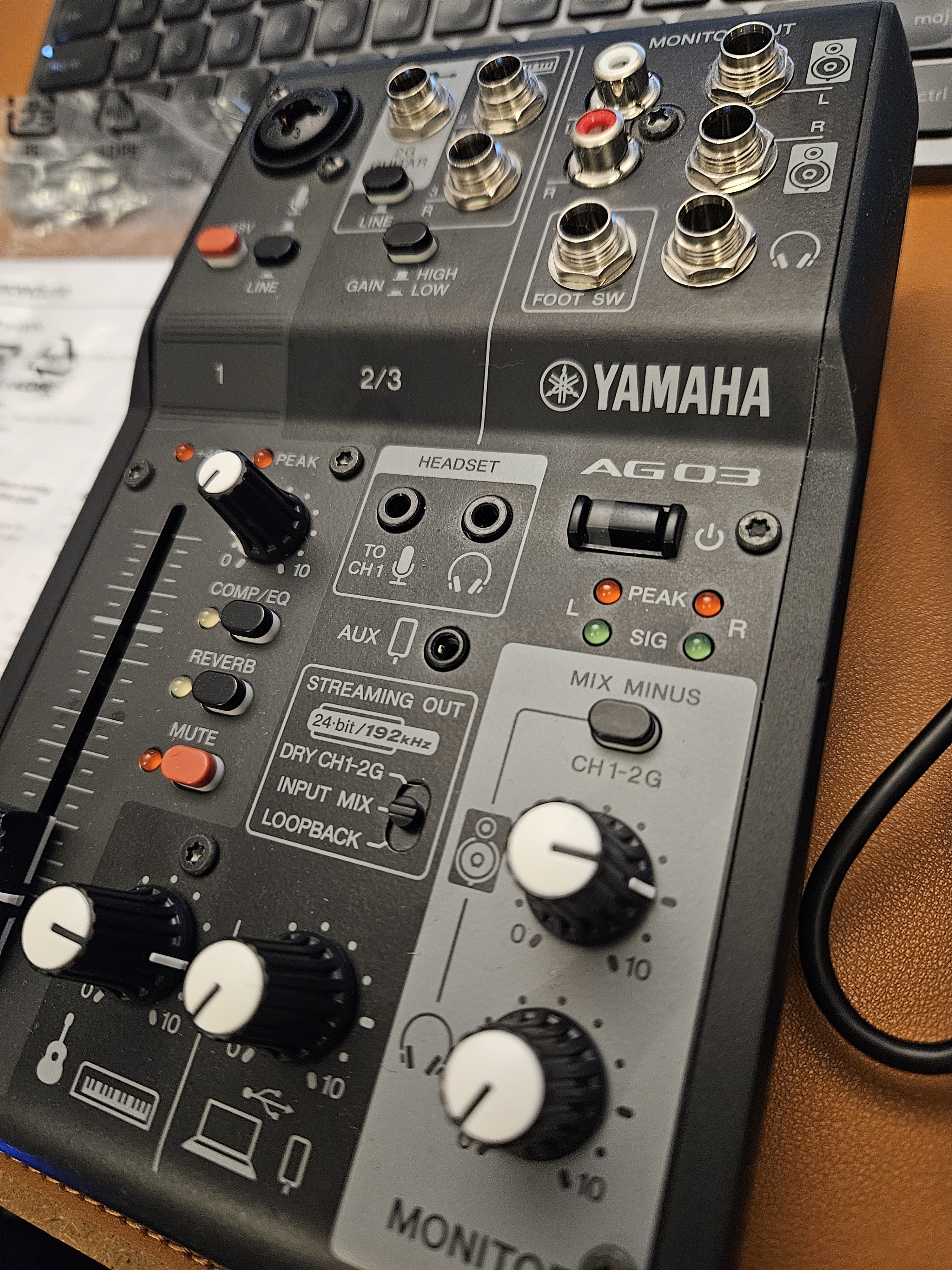 AG03 MK2 - Yamaha AG03 MK2 - Audiofanzine
