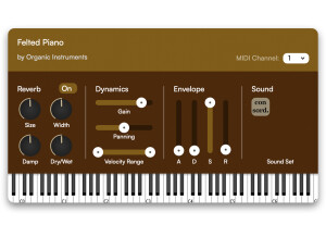 Felted Piano GUI