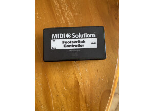 Midi Solutions Footswitch Controller