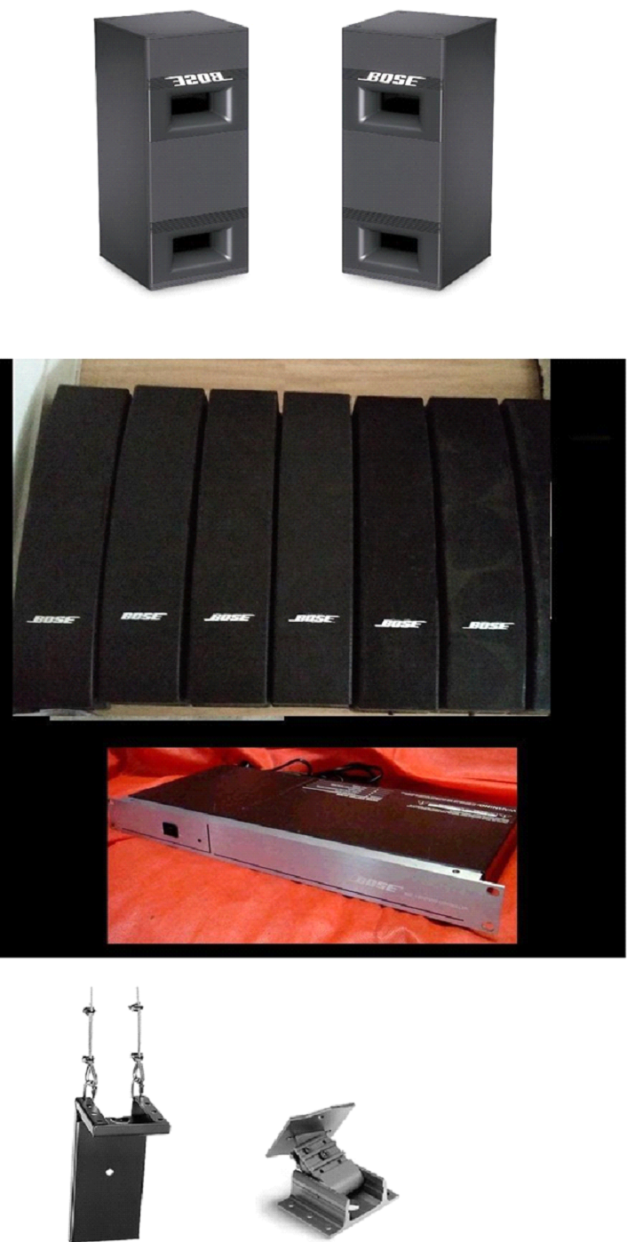 Sono pro Bose 502, ultra polyvalentes  (Club, discothèque, bar, restaurants, théâtre, ambiances lounge, chichas, conférences, d