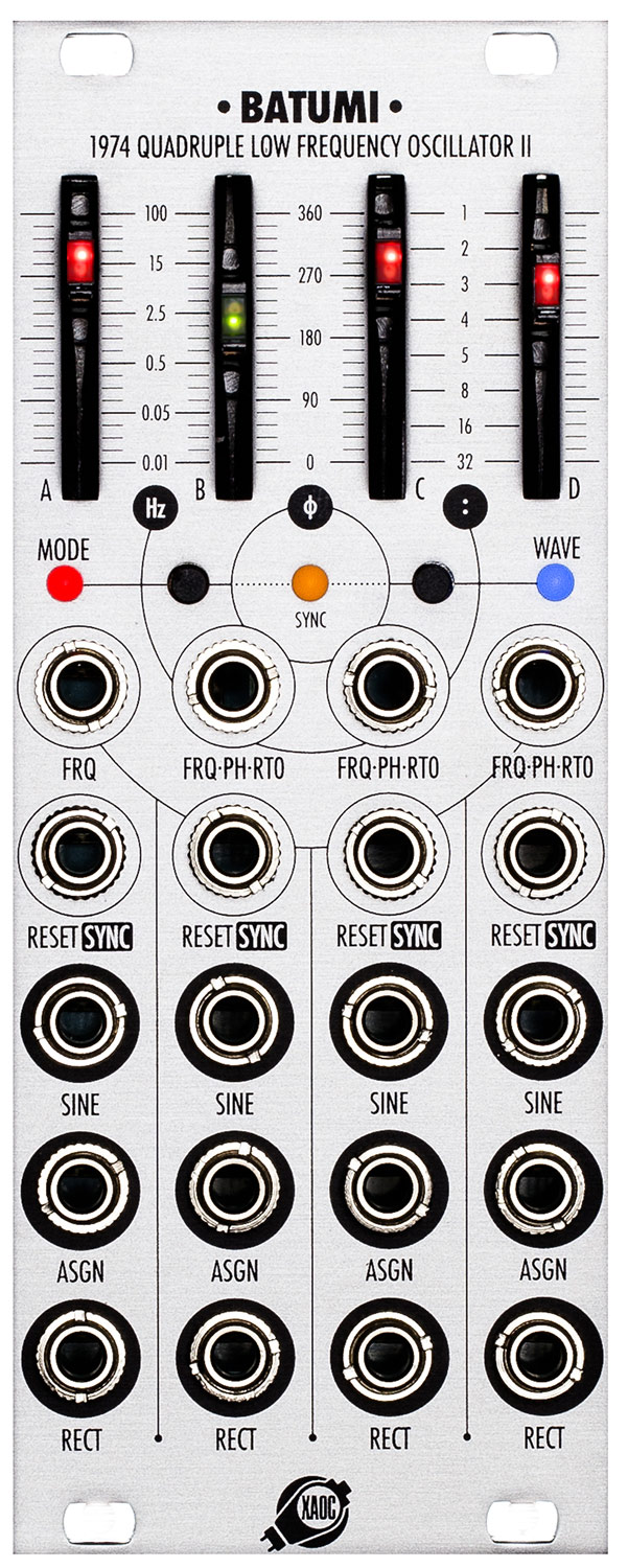 Xaoc Devices Batumi II front panel