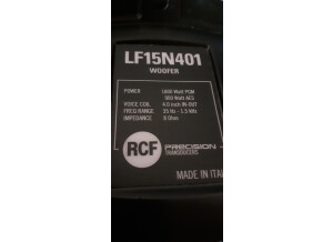 RCF LF15N401