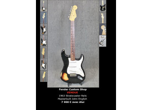 Fender Custom Shop Masterbuilt '57 Stratocaster Pro JR Set (by Dennis Galuszka) (10091)