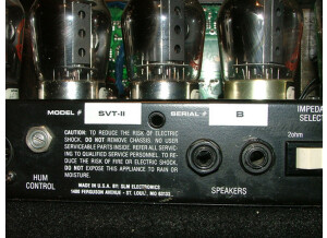 Ampeg SVT II rack - premier modèle " no -master "