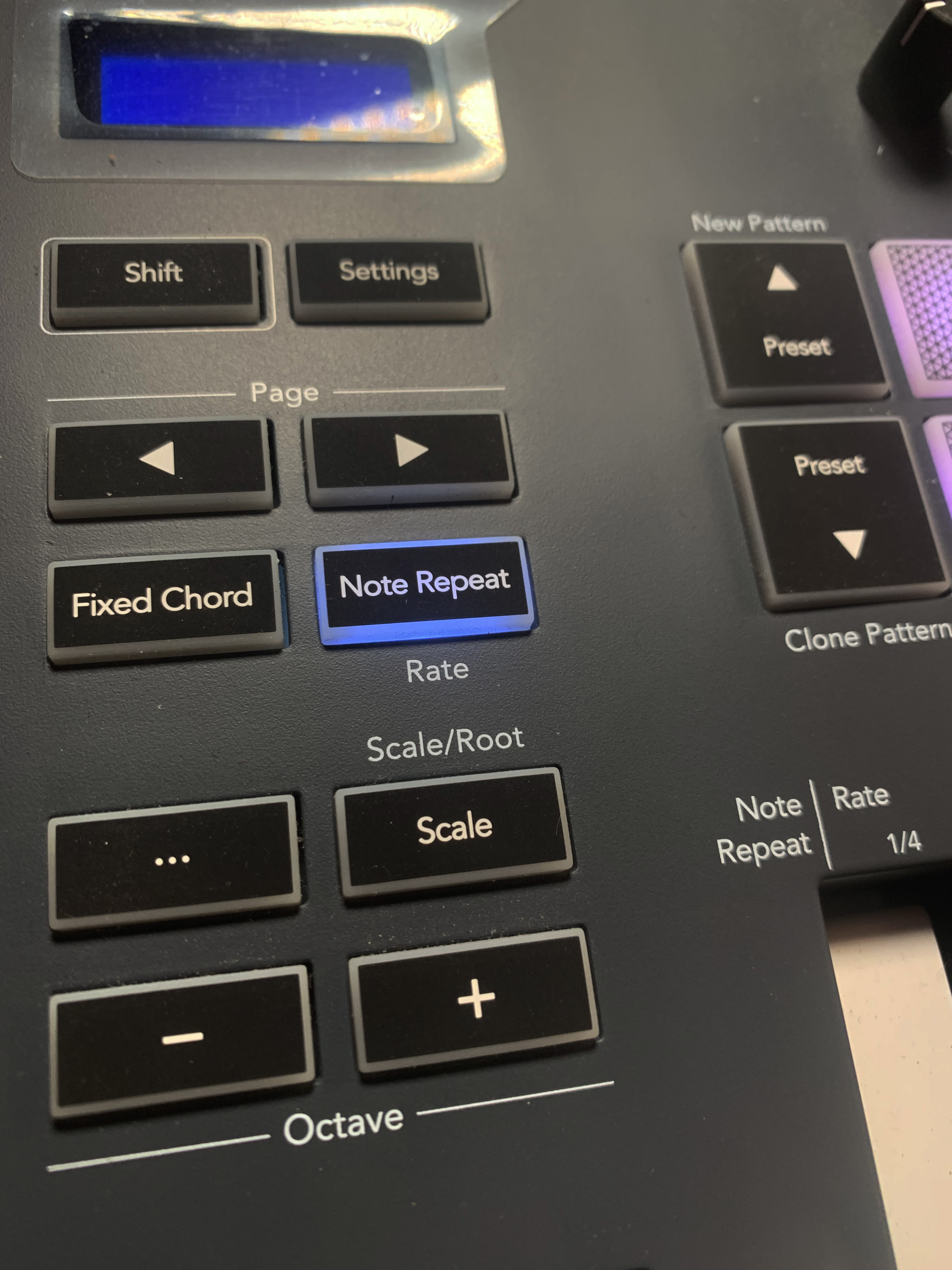 Novation FLkey 61 : fonctions