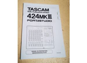 TASCAM manuel