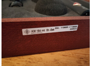 Neumann KM 184 MT Stereo set (37502)