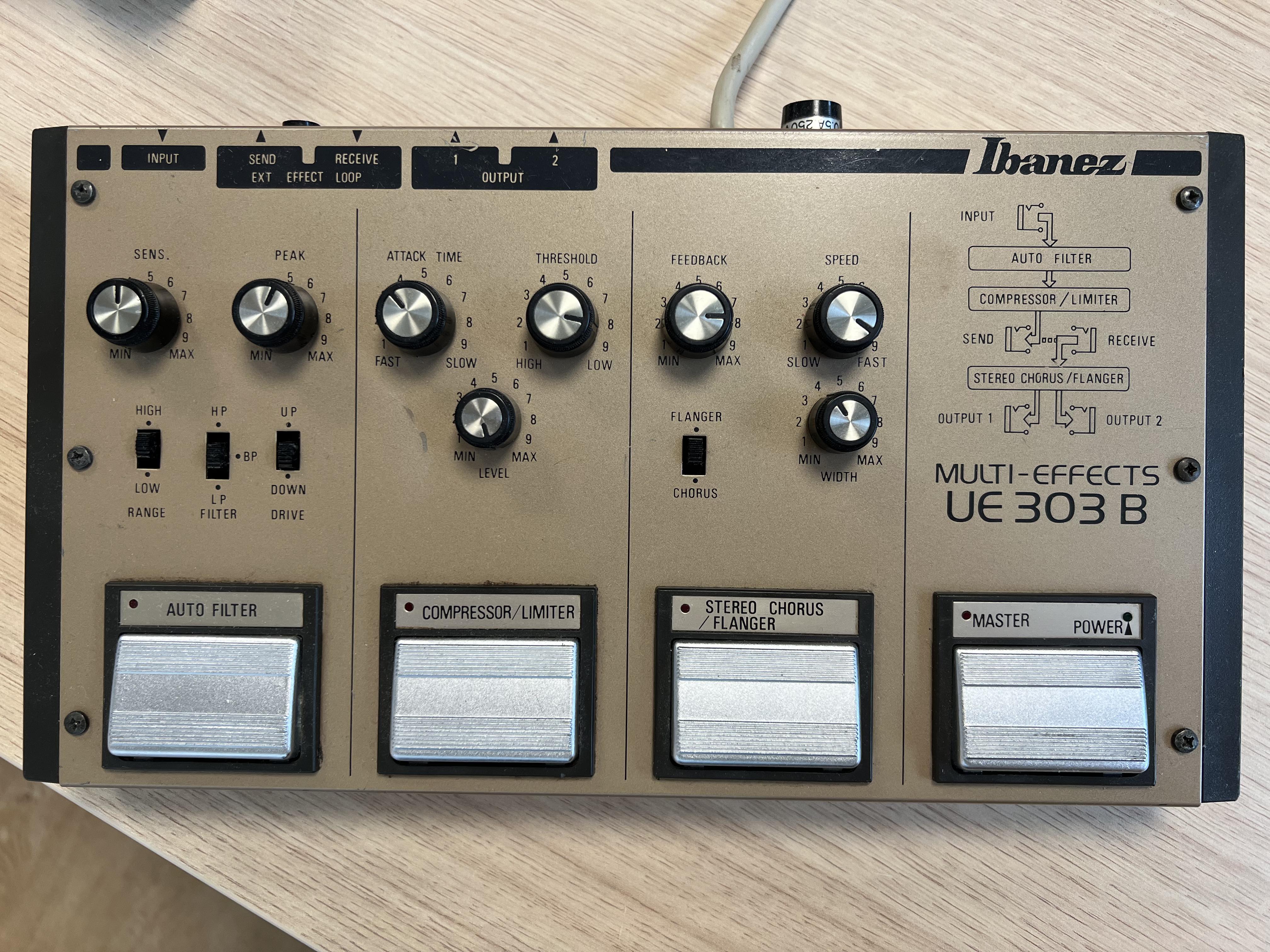 UE-303B - Ibanez UE-303B - Audiofanzine