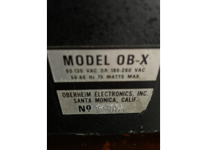 Oberheim OB-X