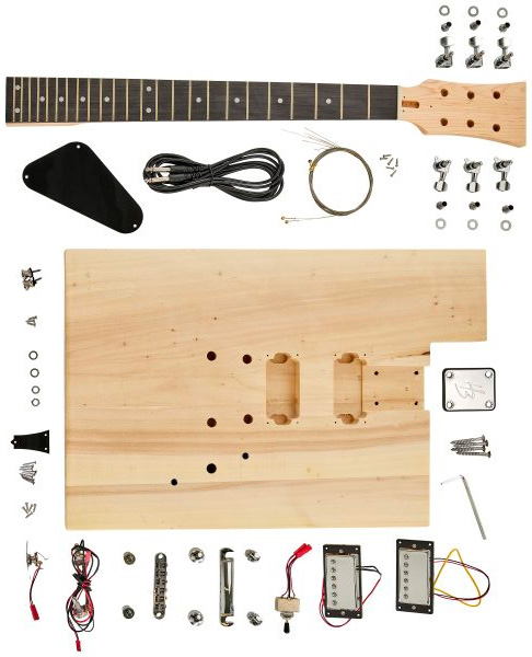 Harley Benton Electric Guitar Kit Square : Electric Guitar Kit Square
