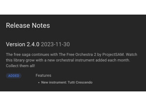 Project SAM The Free Orchestra 2 (52674)
