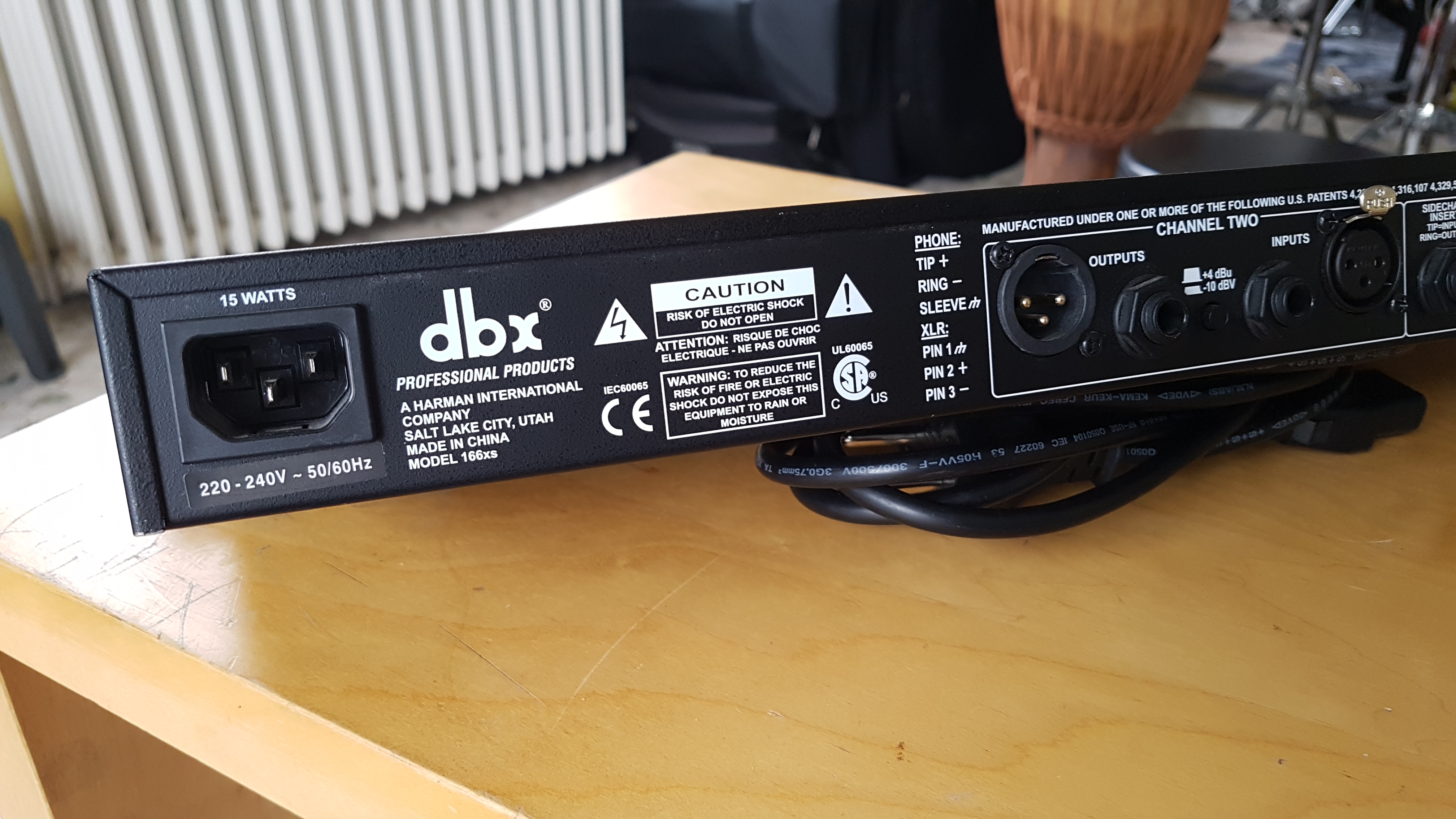 166XS - dbx 166XS - Audiofanzine