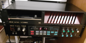 Sampler Vintage AKAI S 612 - 1985 + MD 280 + 79 disks 2.8 - Très bon état