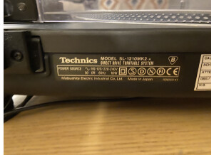 Technics SL-1210 MK2 (34872)