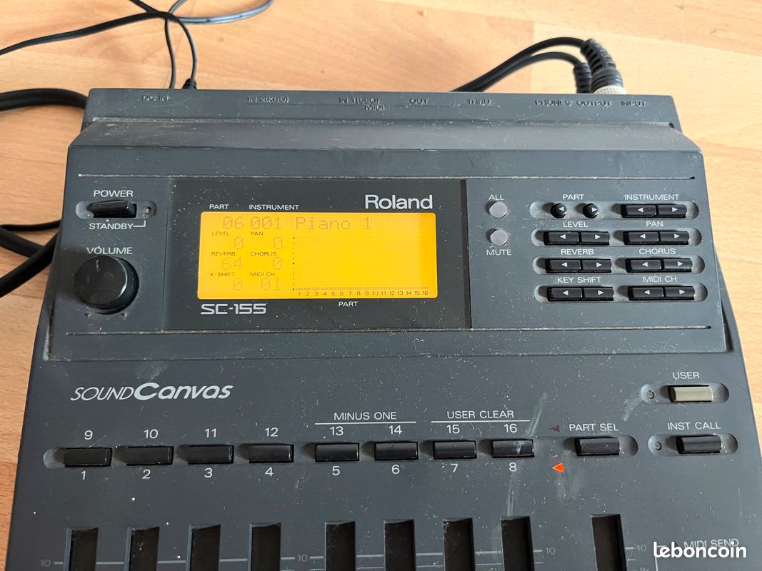Roland SC-155 Sound Canvas - Evolution Music