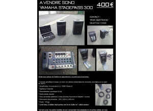 Yamaha Stagepas 300 (36367)