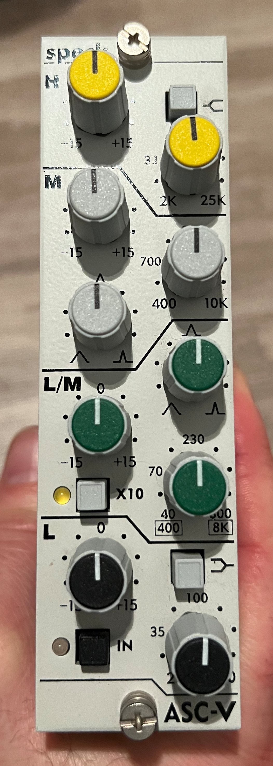 EQ Speck Electronics ASC-V Equalizer serie 500