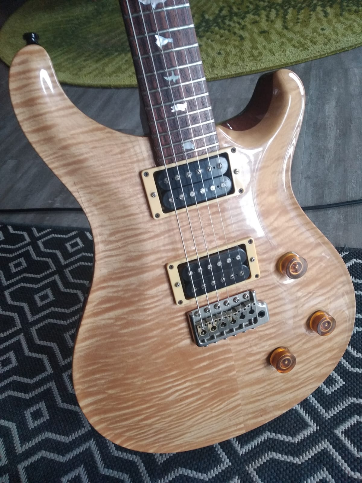 PRS Custom 24 Natural 10 Top 1995